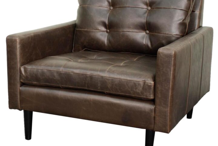 Ritchie Bonded Leather Arm Chair