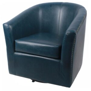 Ernest Bonded Leather Swivel Chair