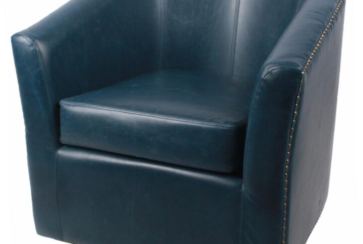 Ernest Bonded Leather Swivel Chair