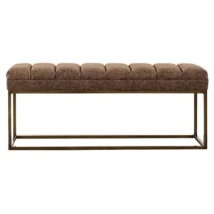 Darius PU Leather Bench