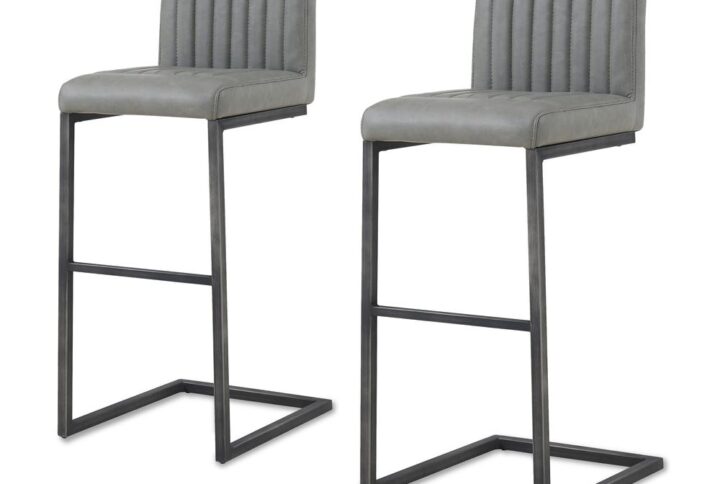 Ronan PU Leather Bar Stool