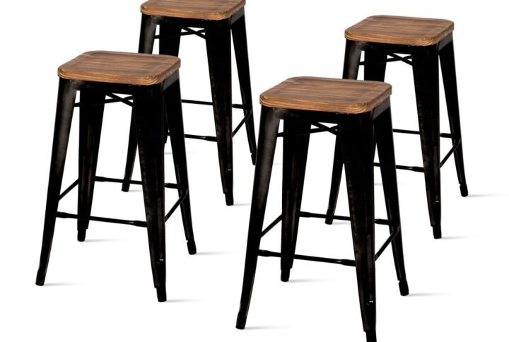 Metropolis Backless Counter Stool