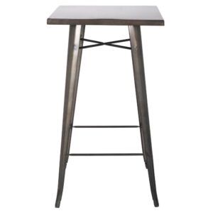 Metropolis Metal Bar Table