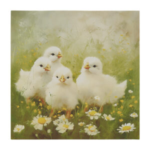 Chicks Canvas Wall Art