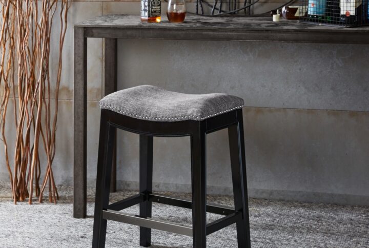 Saddle Counter Stool