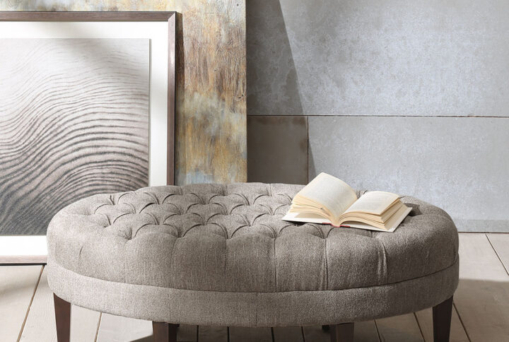 Surfboard Tufted Ottoman