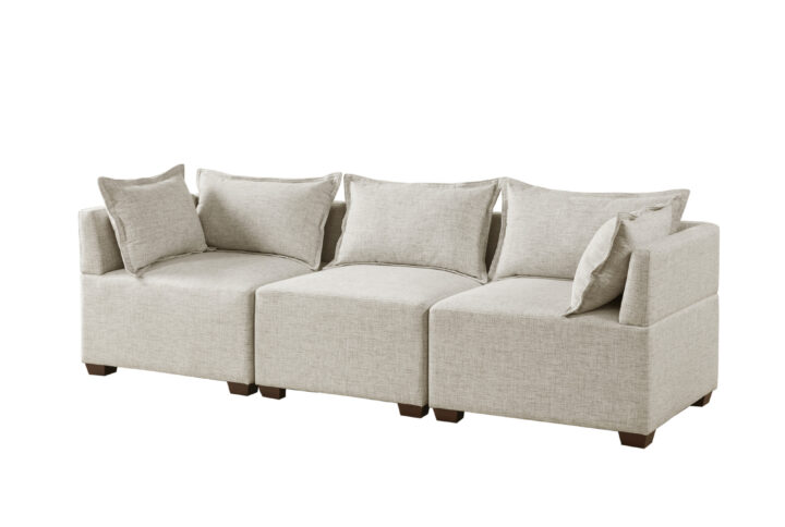 3-Piece Modular Sofa