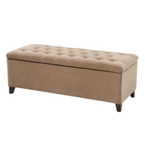 Tufted Top Soft Close Storage Bench