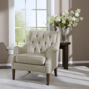 Button Tufted Accent Chair