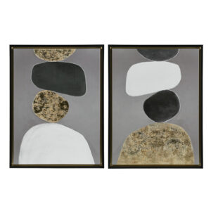 Figural 2-piece Framed Canvas Wall Art Set