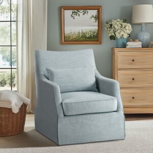 Skirted Swivel Chair