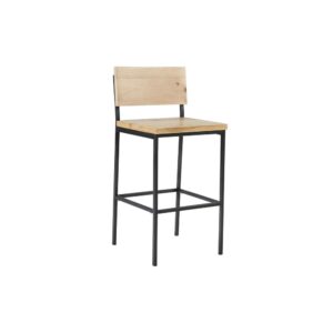 Wood/Metal Counter Stool - Natural - A103-43N from Progressive Furniture