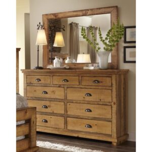 Drawer Dresser and Mirror from Progressive Furniture