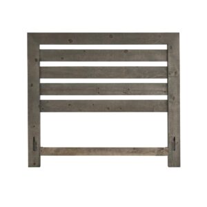 Includes headboard only that fits a standard frameMounting hardware not includedWide plank slat design