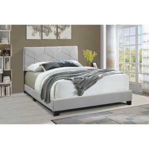 All-In-One Upholstered King Bed