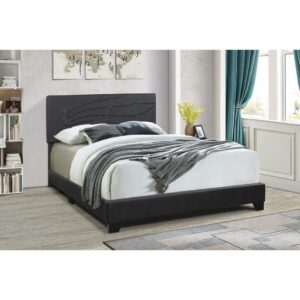 All-In-One Upholstered King Bed