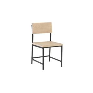 Wood/Metal Dining Chair - Natural- A103-41N from Progressive Furniture