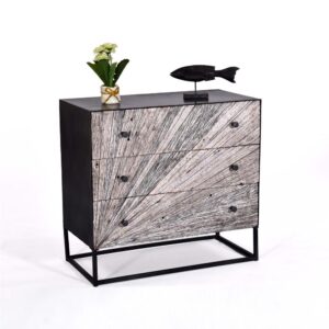 3 Drawer Chest - Black from Progressive Furniture