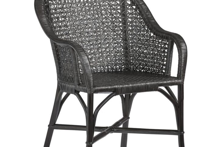 Polished Rattan frame with Rattan Peel Weave is both stable and attractiveTransitional style for eclectic needsFully Assembled