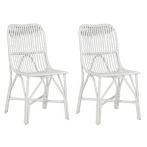 Accent Dining Chair 2/Ctn White