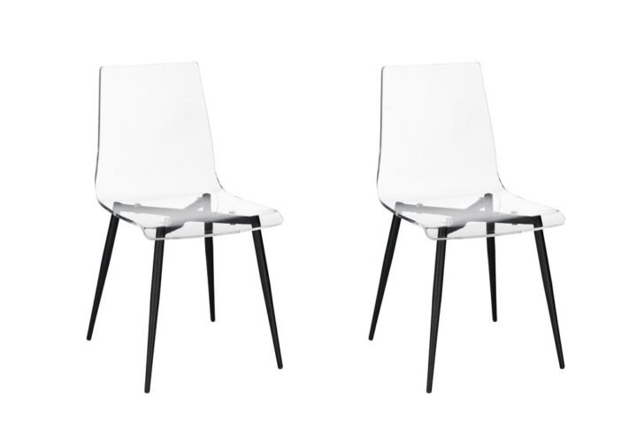 ½” thick acrylic provides great stabilityExtremely durable and easy to cleanGenerous size for a dining chair