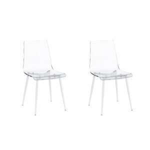 ½” thick acrylic provides great stabilityExtremely durable and easy to cleanGenerous size for a dining chair