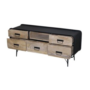 Drawers have metal side guidesGenerous size drawers provide lots of storageShips fully assembled