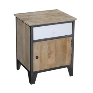 Generous size drawers/cabinetNatural finish highlights the mango wood brilliantlyShips fully assembled