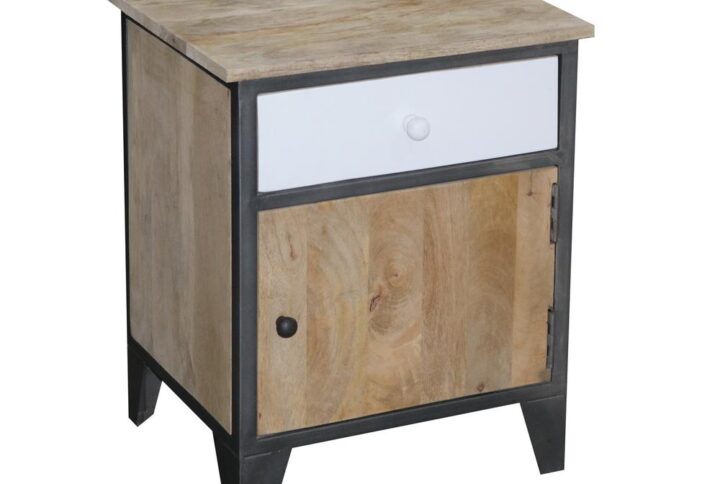 Generous size drawers/cabinetNatural finish highlights the mango wood brilliantlyShips fully assembled