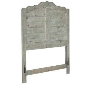 Includes headboard only that fits a standard frameMounting hardware not includedFlowing scalloped wood molding