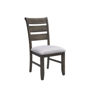 Houston Uph Dining Chair (2/Ctn) In Solid Rubberwood