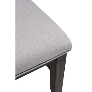 100% polyester fabric in a Dusk colorLadder-back designUncomplicated assembly