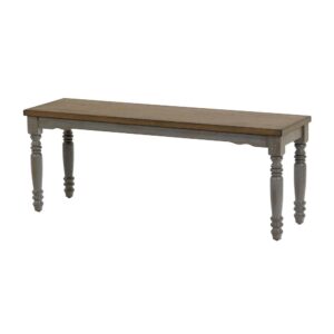 Dining Bench - Gray from Progressive Furniture