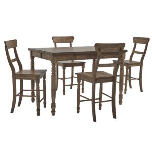 Chairs Sold SeparatelyClassical traditional turned leg designTable includes easily removable extension leaf