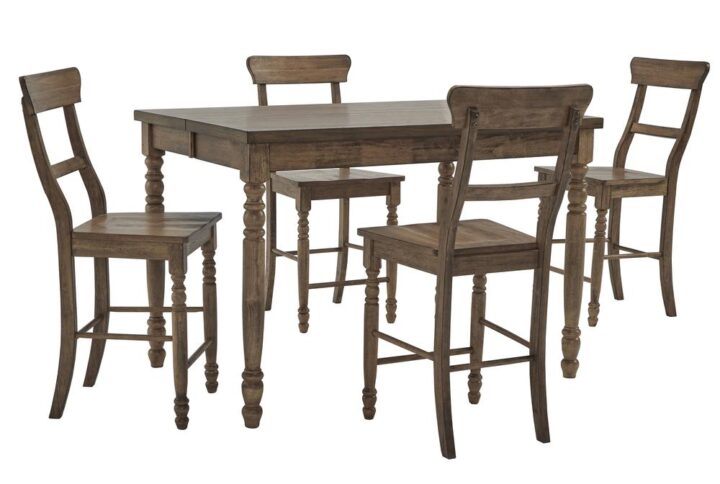 Chairs Sold SeparatelyClassical traditional turned leg designTable includes easily removable extension leaf