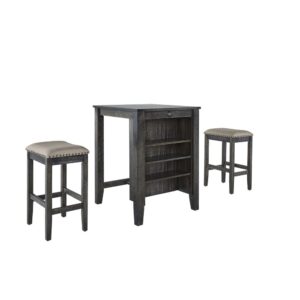 3 Pack (Counter Table & 2 Stools)