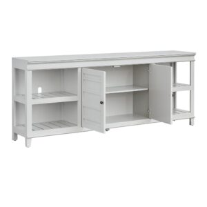 80 Inch Media console in Gray from Progressive Furniture