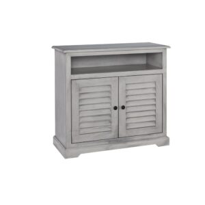 Cabinet with 1 shelf for spacious hidden storage needs1 spacious open shelfShips fully assembled