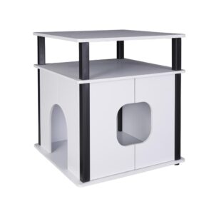 Pet Bedside Table - White from Progressive Furniture