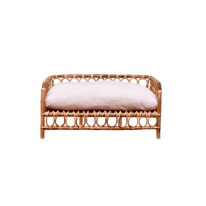 Rattan Pet Bed W/Cushion from Progressive Furniture