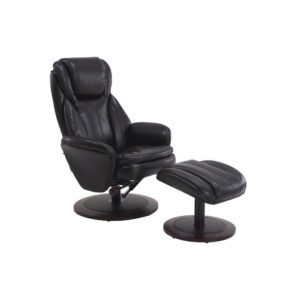 Relax-R™ Nova Recliner Black Air Leather from Progressive Furniture