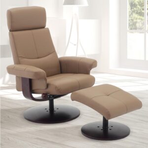 Relax-R™ Regina Recliner Camel Polyurethane from Progressive Furniture