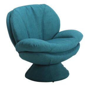 Relax-R™ Port Leisure Accent Chair in Turquoise Fabric from Progressive Furniture