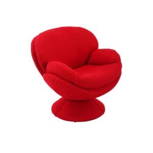 Relax-R™ Port Leisure Accent Chair in Red Fabric from Progressive Furniture