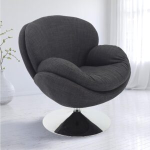 360 Degree Swivel100% Polyester fabricPillow Top Seating