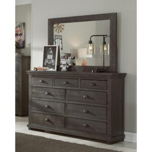 Drawer Dresser and Mirror from Progressive Furniture