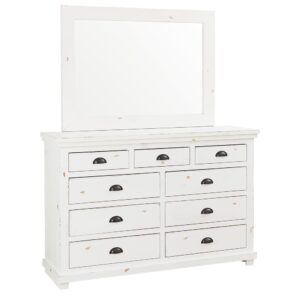 Drawer Dresser and Mirror from Progressive Furniture