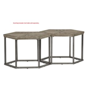 Hexagon Bunching Cocktail Table from Progressive Furniture