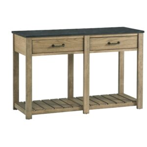 Breckenridge Sofa/Console Table In Solid Rubberwood