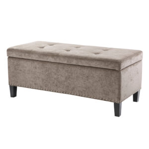 Tufted Top Soft Close Storage Bench